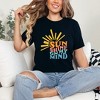 Simply Sage Market Women's Sunshine On My Mind Wavy Short Sleeve Graphic Tee - image 2 of 3