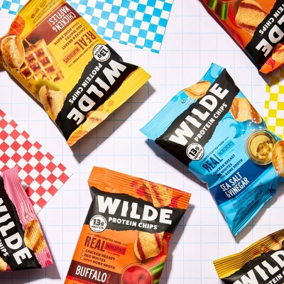 Wilde Brand Protein Chips - Chicken & Waffles - 4ct : Target