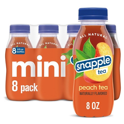 Snapple Peach Tea - 8pk/8 Fl Oz Bottles : Target
