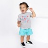 The Juniper Shop Patriotic Bows Stacked Coquette Toddler Short Sleeve Tee - 3 of 4