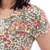 Aventura Clothing Women's Charlie Floral Burnout Tee - 3 of 4