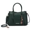 MKF Collection Valeria Vegan Leather Women's Satchel Bag with Keyring by Mia K - 2 of 4