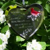 Pavilion Gift Company - In Loving Memory - 4.75" Mirrored Glass Ornament - Tree Ornaments - 2 of 4