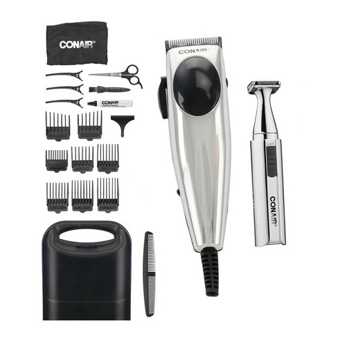 Conair Man Chrome 20 Piece Haircut And Grooming Kit Target