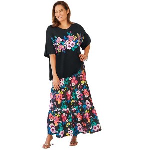 Woman Within Relaxed Tee - 1 of 4