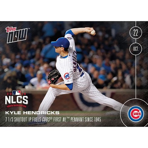 Topps MLB Chicago Cubs Kyle Hendricks #614 2016 Topps NOW Trading Card