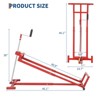 Lawn Mower Lift Jack, 880 Lbs Capacity Telescopic Maintenance Jack for Riding Lawn Mowers, Foldable Lifting Platform with Crank & Power Tool Handle - 2 of 4