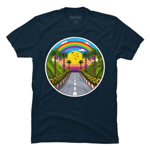 Men's Design By Humans Summer Road Trip By underheaven T-Shirt - 1 of 2