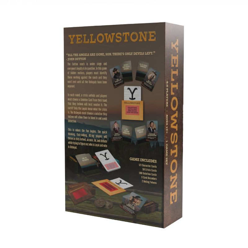 Yellowstone Party Game Card Game, 3 of 7