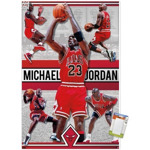 Trends International Michael Jordan - Collage Unframed Wall Poster Prints - 1 of 4
