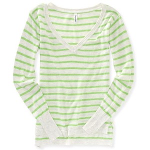 Aeropostale Womens Stripe Knit Sweater - 1 of 1