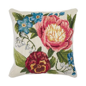 Liora Manne Marina Garden Indoor/Outdoor Pillow.. - 1 of 4
