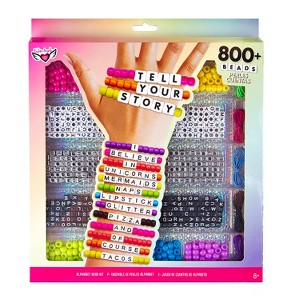 Fashion Angels Fashion Angels Tell Your Story 800+ Alphabet Bead Set - 1 of 4