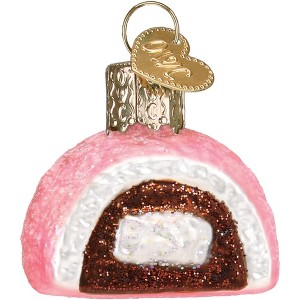Old World Christmas Glass Blown Ornament for Christmas Tree, Mini Hostess Snoball - 1 of 4