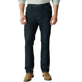 Liberty Blues Men's Big & Tall  Athletic Fit Side Elastic 5-Pocket Jeans