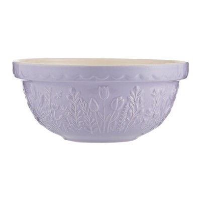 Mason Cash Nautical S12 Mixing Bowl - 4.25 Quart, Blue Earthenware, Dishwasher Safe