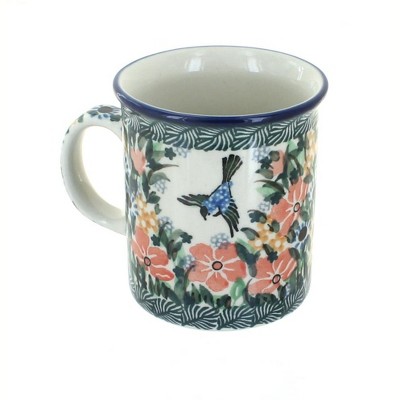 Blue Rose Polish Pottery Maria Small Coffee Mug