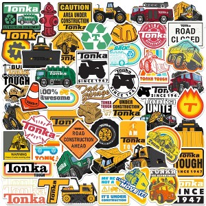 Tonka 50ct Vinyl Large Deluxe Stickers Variety Pack - 1 of 4