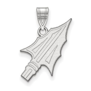 Black Bow Jewelry 14k White Gold Florida State Seminoles NCAA Large Pendant - 1 of 3