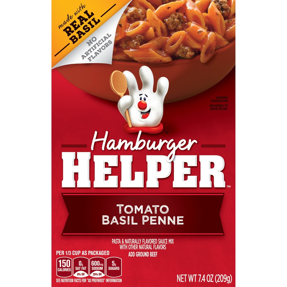 UPC 016000284241 product image for Hamburger Helper Tomato Basil Penne 7.4 oz | upcitemdb.com