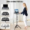 Projector Stand, Laptop Stand with Adjustable Height 26 to 63 Inch, Heavy Duty Projector Mount As DJ Racks Portable Tripod Tall Floor for Office Home - 4 of 4