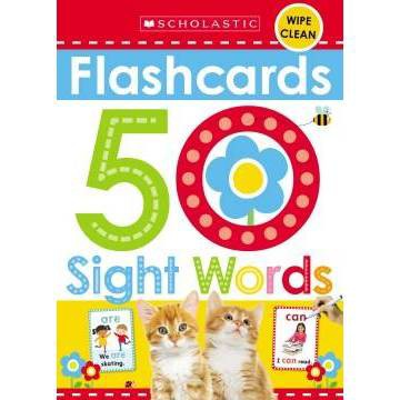 50 Sight Words Early Learners - by Scholastic