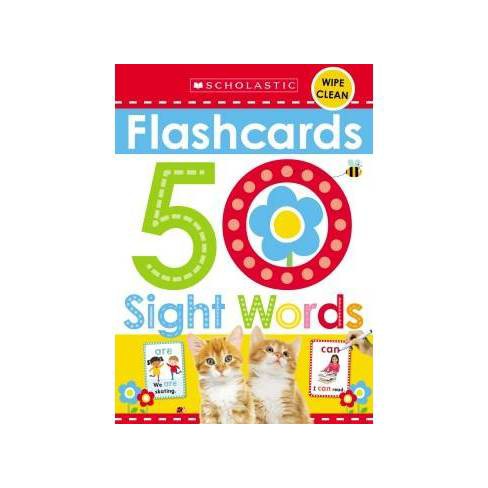 Sight Words Flash Cards - By Scholastic : Target