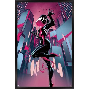 Trends International Marvel Comics - Ghost Spider Venom - Spider-Gwen #24 Framed Wall Poster Prints - 1 of 4