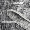 Acekool Modern Washable Area Rug, Soft Non Slip Minimalist Low Pile Carpet for Living Room, Bedroom, Dorm - 3 of 4