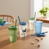 18pc Plastic Kids' Drinkware Set - Pillowfort™ - 2 of 4