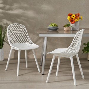 Set of 2 Lily Dining Chair-Christopher Knight Home - 1 of 4