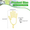 Unique Bargains Plastic Golf Gloves Stretcher with Aluminum Alloy Hanging Hooks - 2 of 4