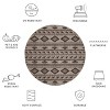 Courtyard CY8529 UV & Stain Resistant Non-Shedding Power Loomed Indoor/Outdoor Rugs - Safavieh - 3 of 4