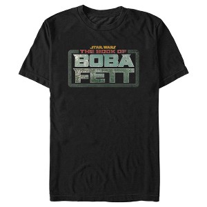 Men's Star Wars: The Book of Boba Fett Distressed Logo T-Shirt - 1 of 4