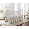 L.A. Baby Napa 3-in-1 Convertible Full Sized Metal Crib - Alabaster White - 3 of 4