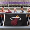 3' x 5' NBA Miami Heat Deluxe Flag - 2 of 3