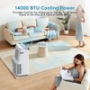 14,000 BTU Portable Air Conditioner, Cools up to 750 Sq.ft - 4 of 4