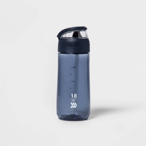 Sports Water Bottle Lightweight Bottles For Outdoors Lockable Pop Open Lid  22 oz