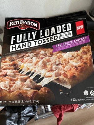 Red Baron Hand Tossed Bbq Chicken Frozen Pizza - 26.6oz : Target