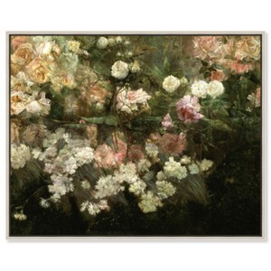 Art Remedy Maria Oakey Dewing - Garden in May Impresionism Landscape Wall Art Framed - 1 of 4