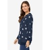 Woman Within Plus Size Cotton Lightweight Pullover - 4 of 4