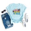 Simply Sage Market Women's Checkered Chill Vibes Short Sleeve Graphic Tee - 2 of 2