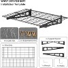 Garage Storage Rack, Wall Mounted Storage Shelves, 300 lbs Capacity Garage Storage Rack Shelves, 2 Pack Garage Wall Shelving for Shed, Garage - 4 of 4