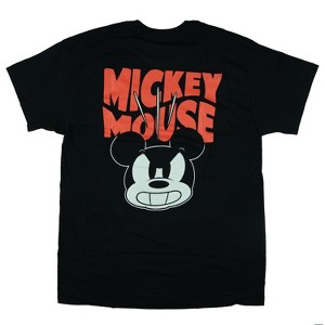 Seven Times Six Disney Mickey and Friends Mickey Mouse 2-Sided Angry Face Design Tee - 1 of 4