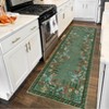 Boho Washable Floral Rugs, Large Living Room Rug, Non-Slip Soft  Indoor Rugs for Bedroom, Area Rug Carpet for Dining Room Guest Room - 3 of 4