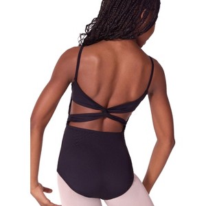 Capezio Girl's Soft Elegance Camisole Leotard with Twist Back - Tween - 1 of 3