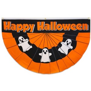 Maison 3'x5' Ft Halloween Ghost Bunting Flag For Outdoor & Indoor Use - 1 of 2