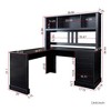 Anybear Black Home Office Computer Desk - 4 of 4