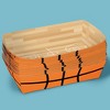Big Dot of Happiness Basketball Party Paper Food Trays, Disposable Double-Sided Paper Food Holders for Nachos, Hot Dogs, French Fries - 12 Ct - 4 of 4