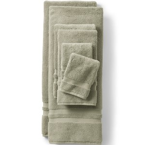 Lands' End Essential Cotton 6-Piece Bath Towel Set - 1 of 2